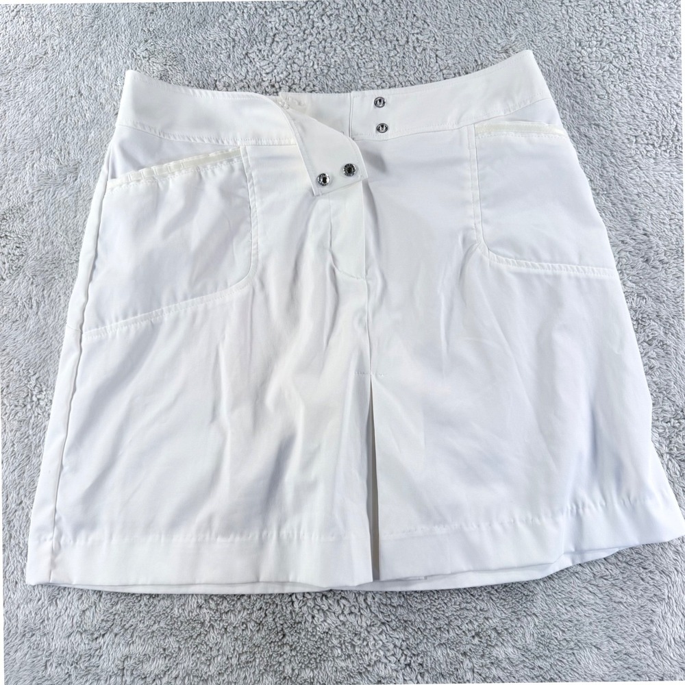 Tail Golf Skort Womens 8 White Excellent Activewear Skirt GX4159-001X